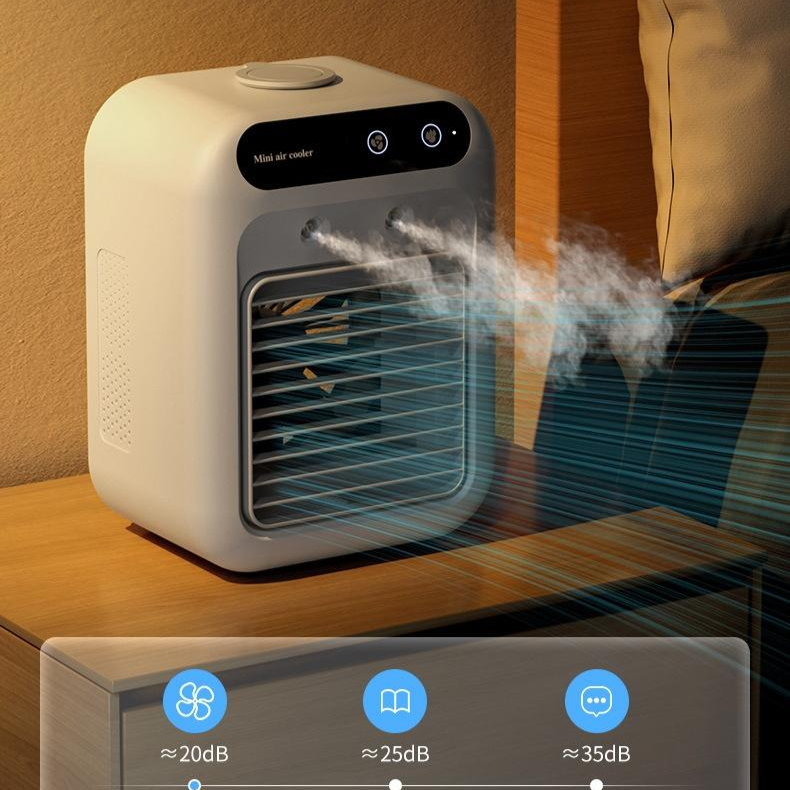 Portable Air Conditioner Water Cooling Fan for Room Office Cars - Image 3