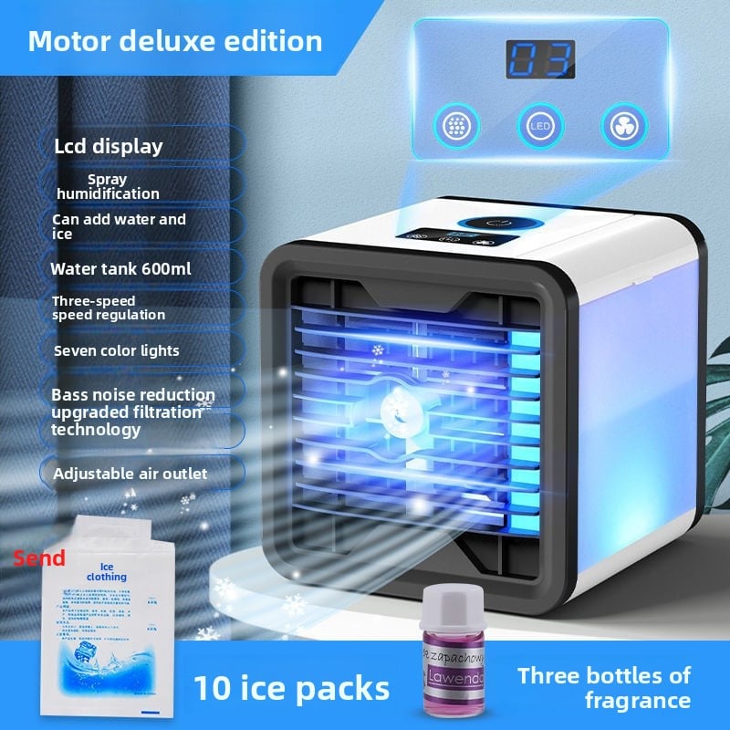 Household mini air conditioner, cooling and moisture-retaining air cooler - Image 7