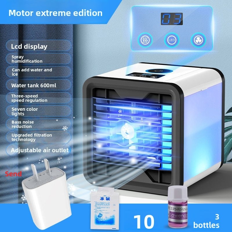 Household mini air conditioner, cooling and moisture-retaining air cooler - Image 6
