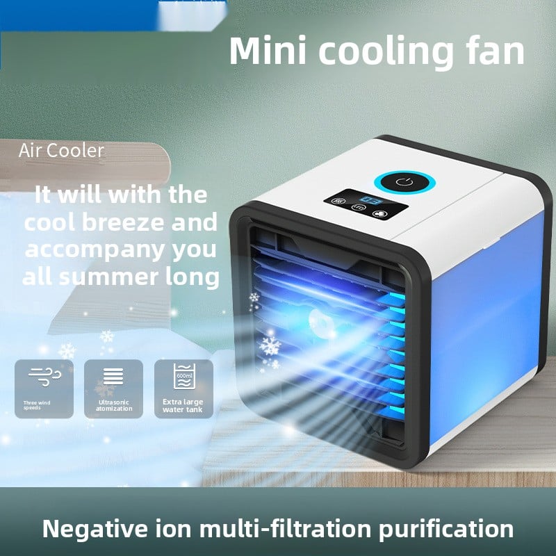 Household mini air conditioner, cooling and moisture-retaining air cooler - Image 3