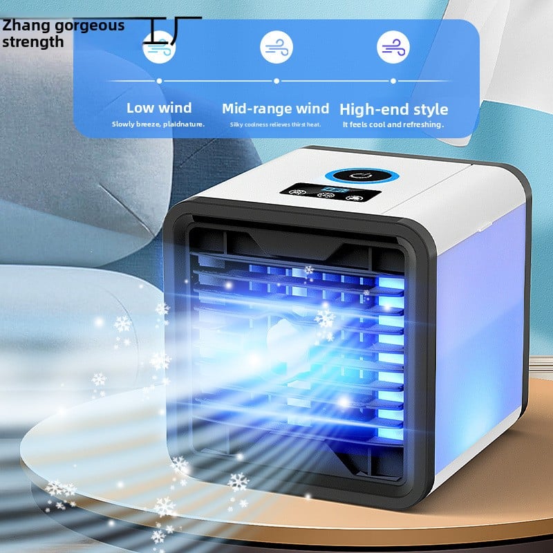 Household mini air conditioner, cooling and moisture-retaining air cooler - Image 4