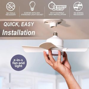 Light Socket Fan