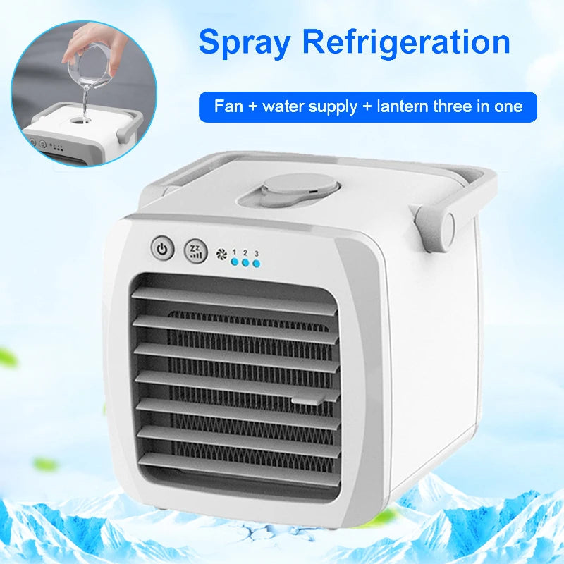Rechargeable Mini Air Cooler Fan - Image 3