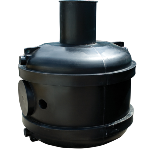Underground Rainwater Tank 1950L Black Original Organics