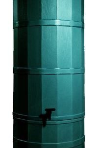 Medium 200L Polybutt Water Butt - Green Polytank