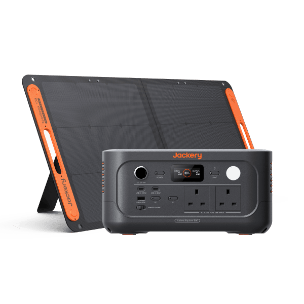 Jackery Solar Generator 500 v2 - Explorer 500 v2 + 1 x SolarSaga 100W