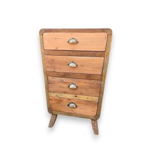 4 Drawers Storage - Recycled Wood