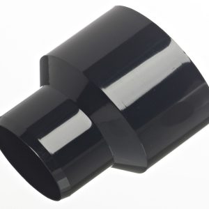 Small Downpipe Reducer for Gutter Mate Diverter & Filter in Black Original Organics