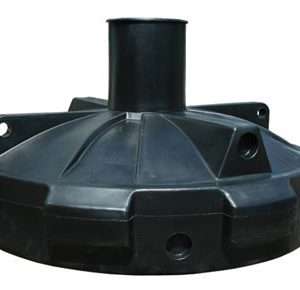 Underground Rainwater Tank 1650L Black