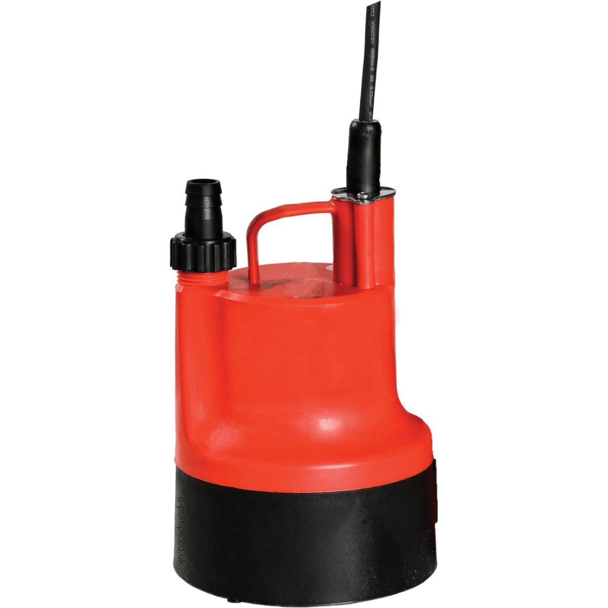 GPS-80 230v Light-Duty Submersible Water Butt Pump Red Original Organics