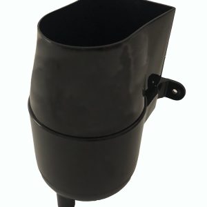 Gutter Mate Diverter & Filter in Black